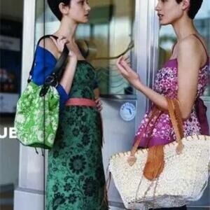 Anthropologie Maeve Teal Floral Strapless Dress